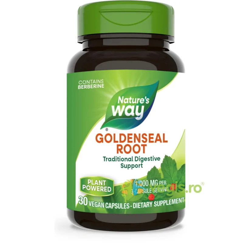 Goldenseal 330mg 30cps Secom, Nature's Way — preț și oferte
