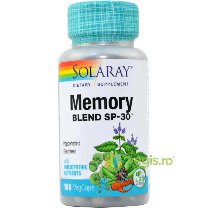 Memory Blend 100cps Secom, Solaray — preț și oferte