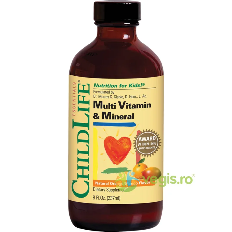 Multi Vitamin & Mineral 237ml Secom, CHILDLIFE ESSENTIALS — preț și oferte