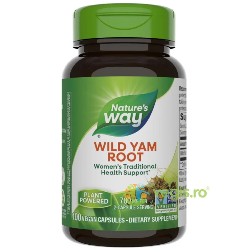 Wild Yam 100cps Secom, Nature's Way — preț și oferte