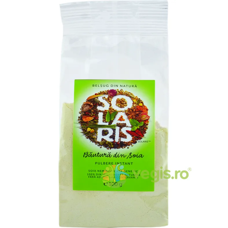 Bautura din Soia Pulbere Instant 100g SOLARIS — preț și oferte