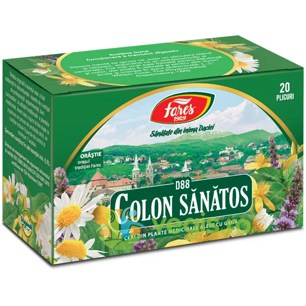 Ceai Colon Sanatos 20dz FARES — preț și oferte