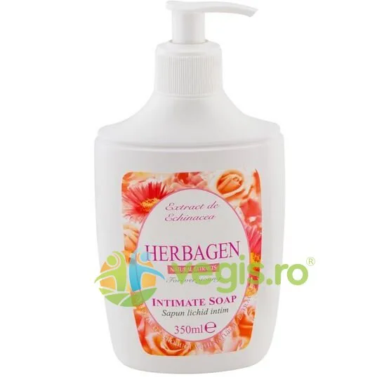 Sapun Lichid Intim cu Extract de Echinaceea 350ml Herbagen — preț și oferte