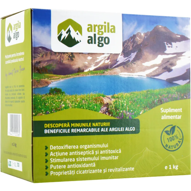 Argila Algo Bulgari 1kg — preț și oferte