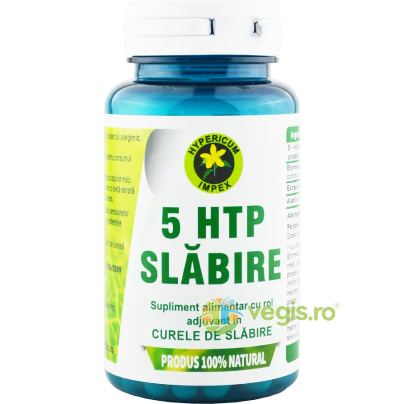 5 HTP Slabire 60cps Hypericum — preț și oferte
