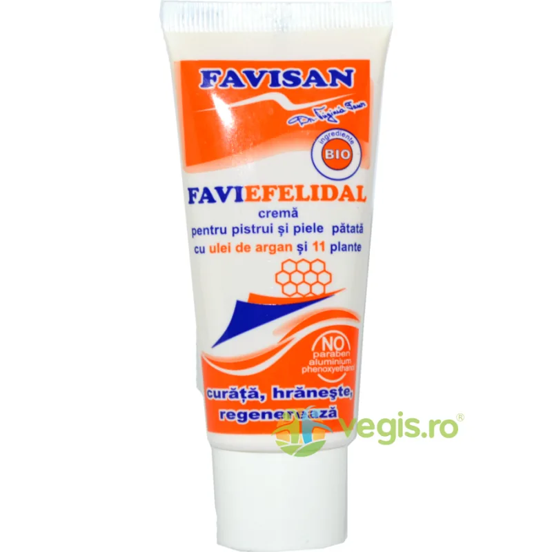 Favi Efelidal Crema pentru Pistrui si Piele Patata Bio 40ml Favisan — preț și oferte