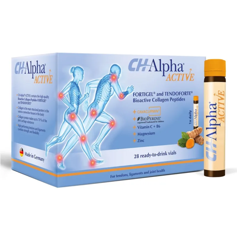 CH Alpha Active - Colagen 4 in 1 formula, 28 fiole buvabile, Gelita Health — preț și oferte