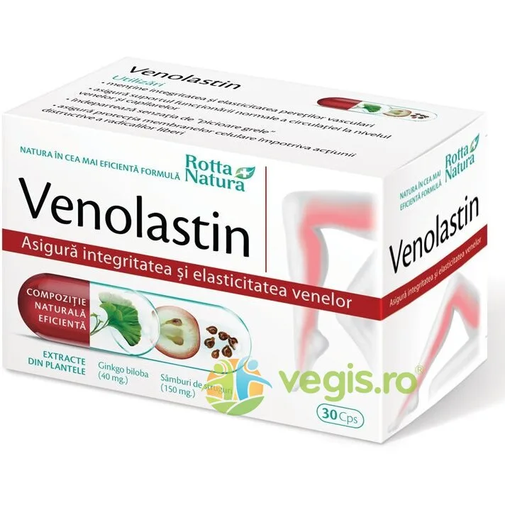 Venolastin 30cps ROTTA NATURA — preț și oferte