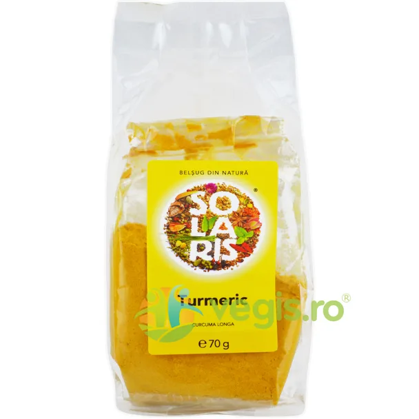 Condiment Turmeric Macinat 70g SOLARIS — preț și oferte