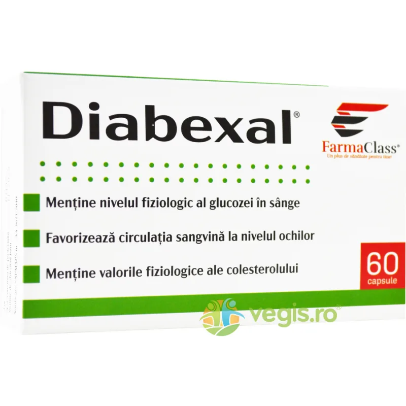 Diabexal 60cps Farmaclass — preț și oferte