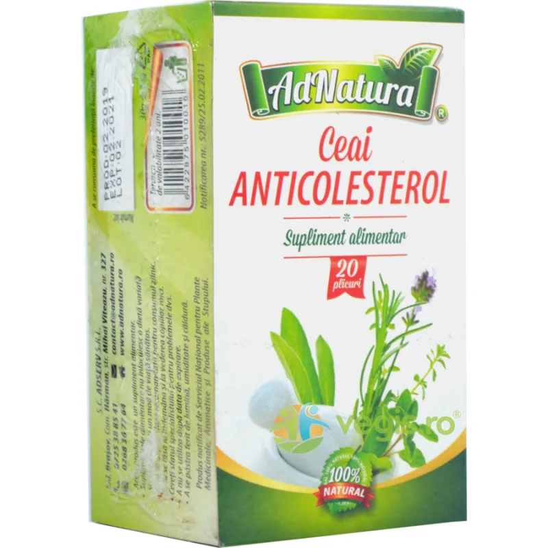 Anticolesterol 20dz ADNATURA — preț și oferte