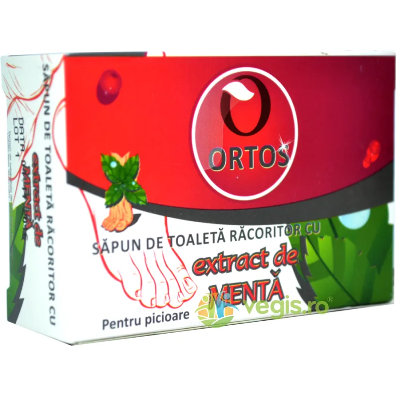 Sapun Racoritor Cu Menta 100g Ortos — preț și oferte