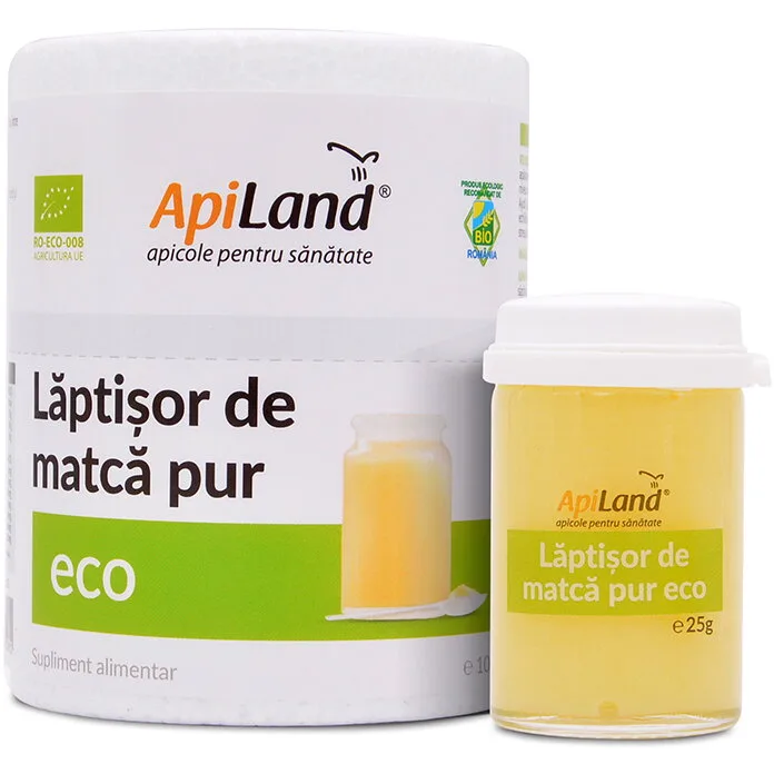 Laptisor de Matca Pur Ecologic/Bio 25g APILAND — preț și oferte