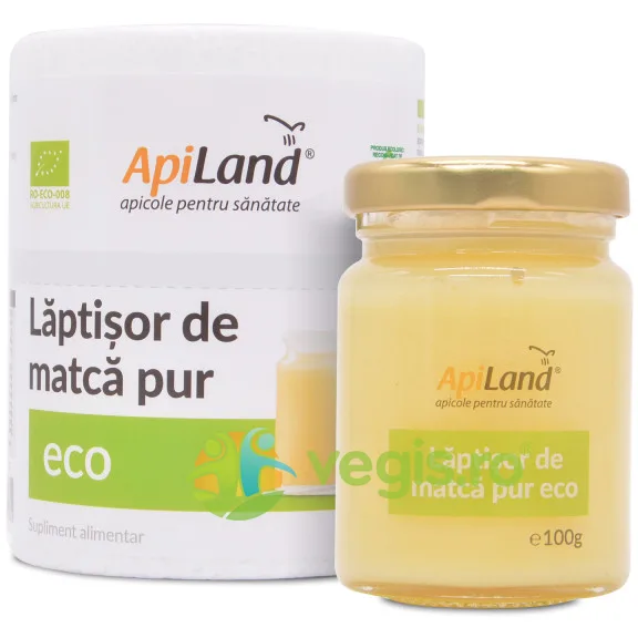 Laptisor de Matca Pur Ecologic/Bio 100g APILAND — preț și oferte