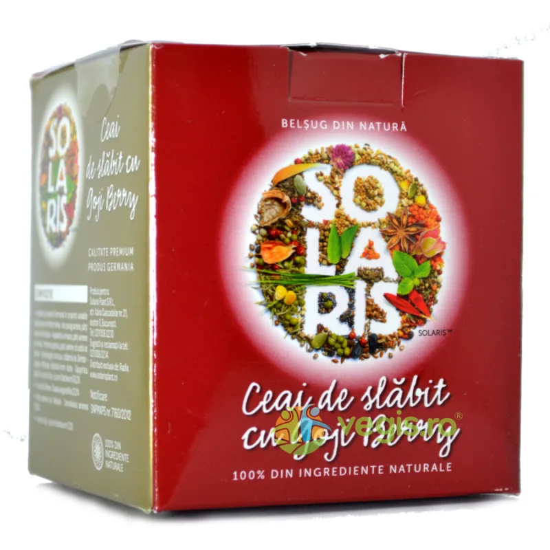 Ceai De Slabit Goji Berry 20dz*2g SOLARIS — preț și oferte