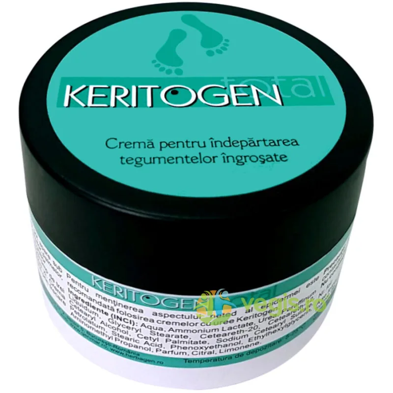 Keritogen Total - Crema Ingrijire Tegumente Ingrosate 50ml Herbagen — preț și oferte