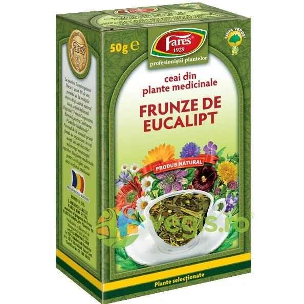Ceai Frunze Eucalipt 50g FARES — preț și oferte