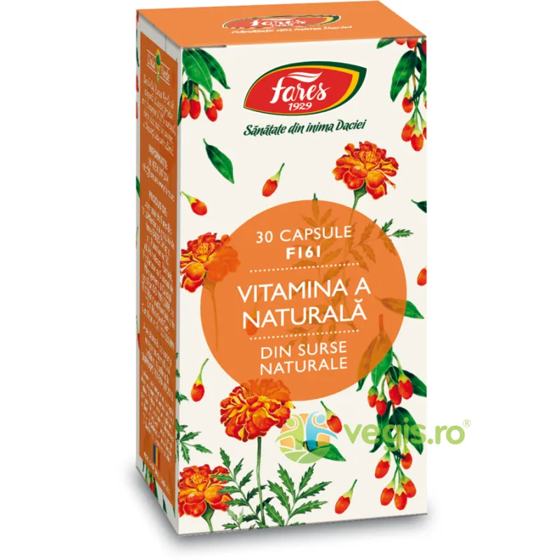 Vitamina A Naturala (F161) 30cps FARES — preț și oferte