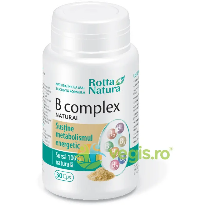 B-Complex Natural 30cps ROTTA NATURA — preț și oferte