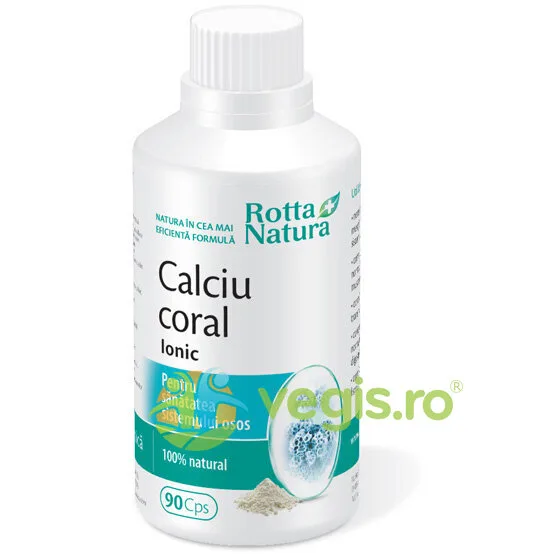 Calciu Coral Ionic 90cps ROTTA NATURA — preț și oferte