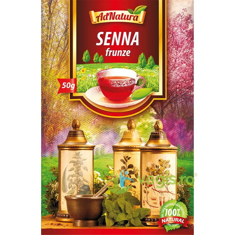 Ceai Senna 50g ADNATURA — preț și oferte
