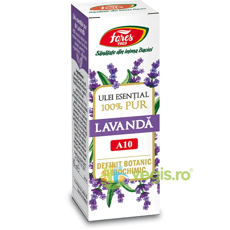 Ulei Esential de Lavanda 100% Pur (A10) 10ml FARES — preț și oferte