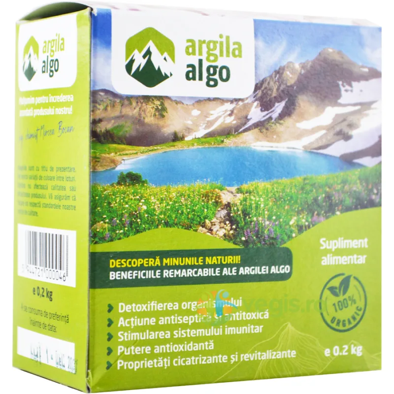 Argila Algo pulbere 200g — preț și oferte