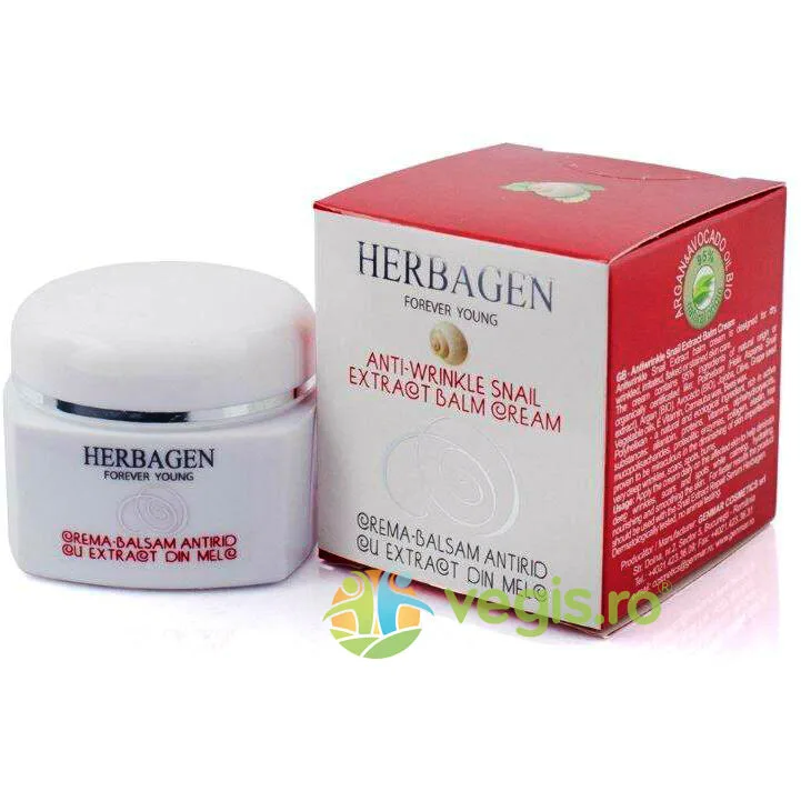 Crema-Balsam Antirid Extract Din Melc Bio 50ml — preț și oferte