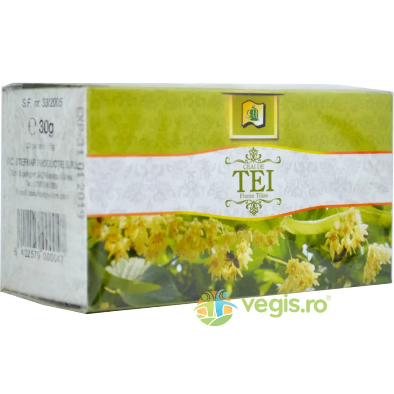 Ceai Tei 20dz Stef Mar — preț și oferte