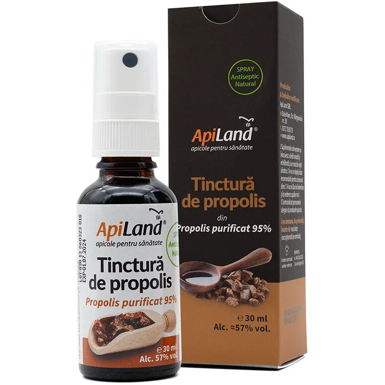 Tinctura De Propolis Cu Pulverizator 30ml APILAND — preț și oferte