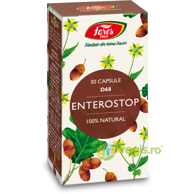 Enterostop (D68) 30cps FARES — preț și oferte