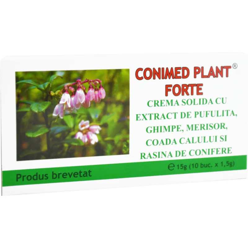 Conimed Plant Forte Supozitoare 10buc x 1.5g ELZIN PLANT — preț și oferte