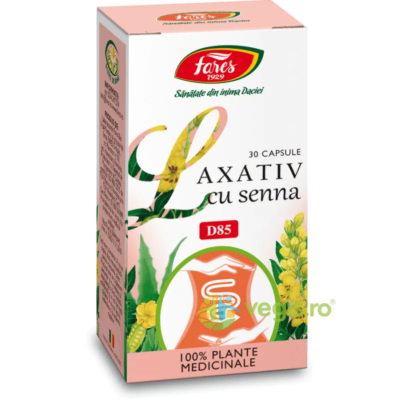 Laxativ cu Senna (D85) 30cps FARES — preț și oferte