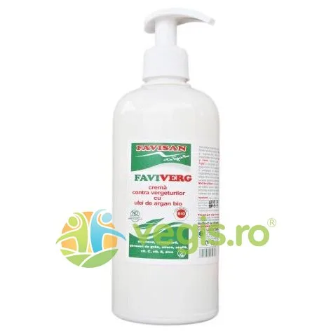 Faviverg Crema Antivergeturi (Bio) 500ml Favisan — preț și oferte
