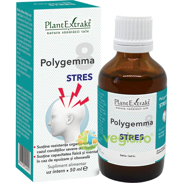 Polygemma 8 (Stres) 50ml PLANTEXTRAKT — preț și oferte