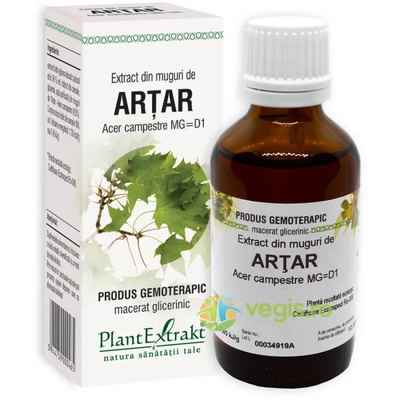 Extract din Muguri de Artar 50ml PLANTEXTRAKT — preț și oferte