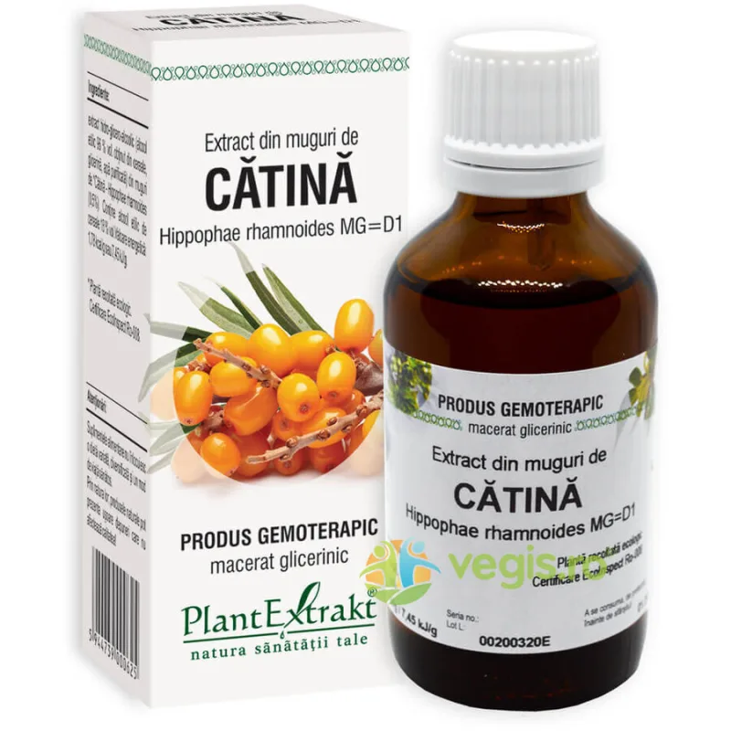 Extract din Muguri de Catina 50ml PLANTEXTRAKT — preț și oferte
