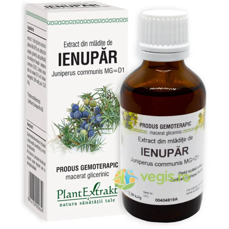Extract din Mladite de Ienupar 50ml PLANTEXTRAKT — preț și oferte