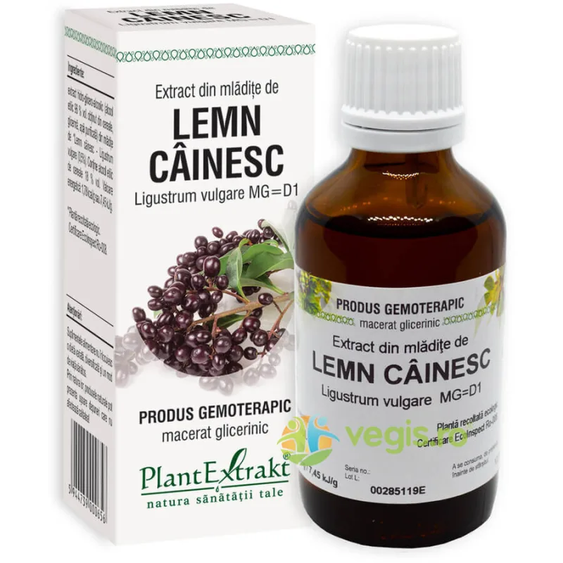 Extract din Mladite de Lemn Cainesc 50ml PLANTEXTRAKT — preț și oferte
