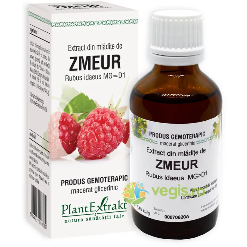 Extract din Mladite de Zmeur 50ml PLANTEXTRAKT — preț și oferte