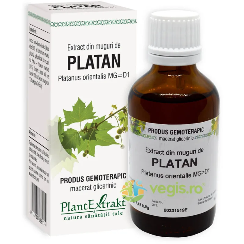Extract din Muguri de Platan 50ml PLANTEXTRAKT — preț și oferte