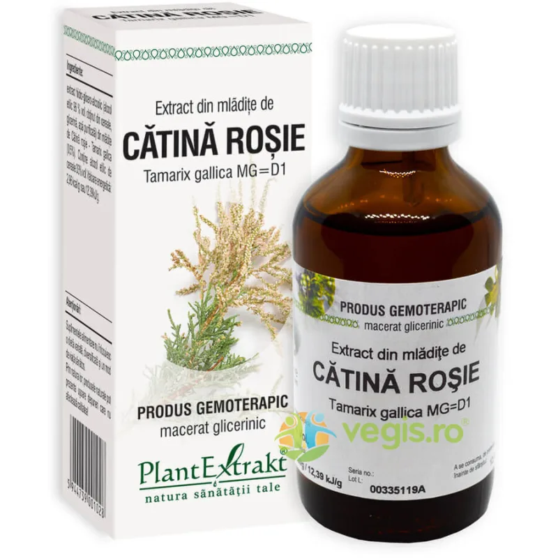 Extract din Mladite de Catina Rosie(Tamarix gallica) 50ml PLANTEXTRAKT — preț și oferte