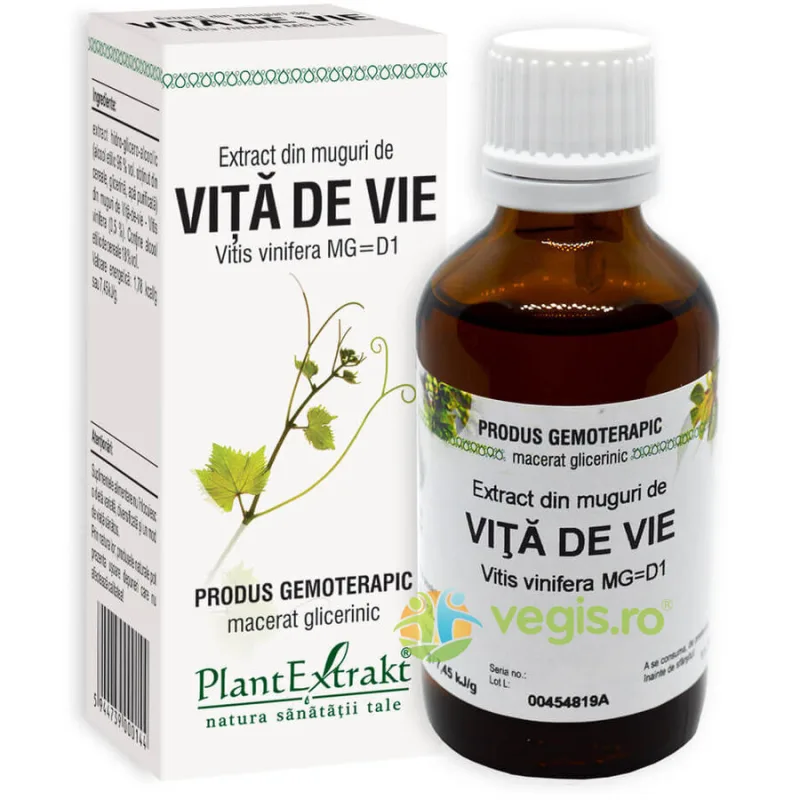 Extract din Muguri de Vita de Vie 50ml PLANTEXTRAKT — preț și oferte