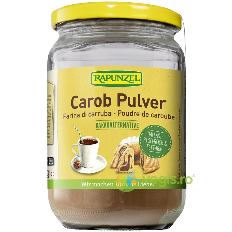 Pudra Carob Ecologica/Bio 250g Rapunzel — preț și oferte