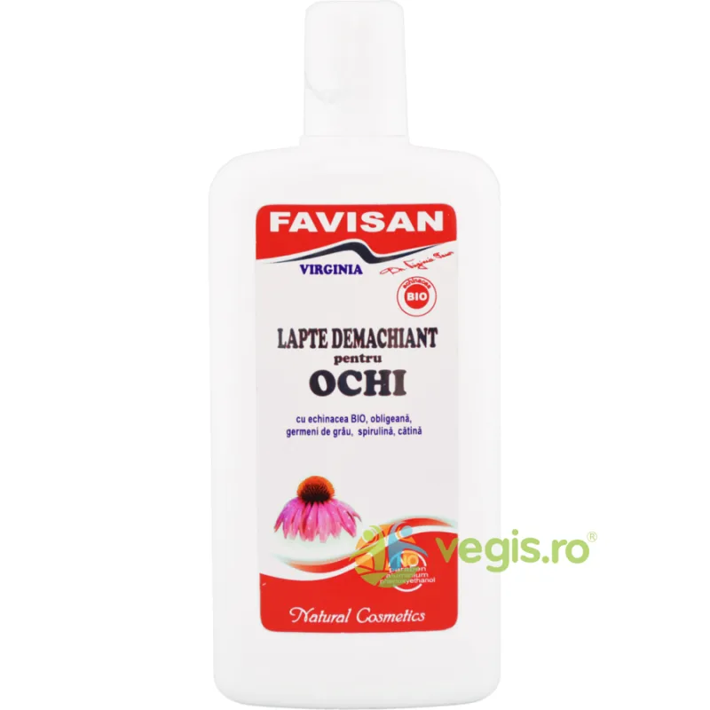 Lapte Demachiant pentru Ochi cu Echinacea Bio 125ml Favisan — preț și oferte