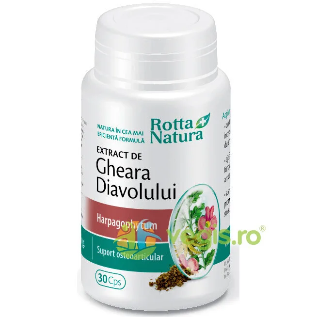 Gheara Diavolului Extract 30cps ROTTA NATURA — preț și oferte