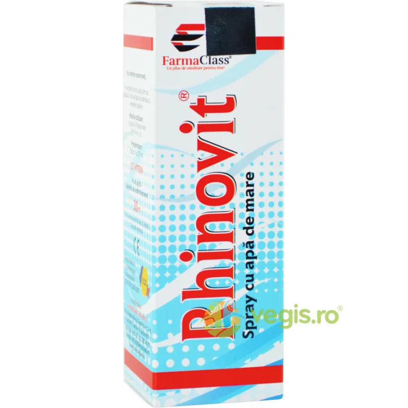 Rhinovit Spray cu Apa de Mare 30ml Farmaclass — preț și oferte