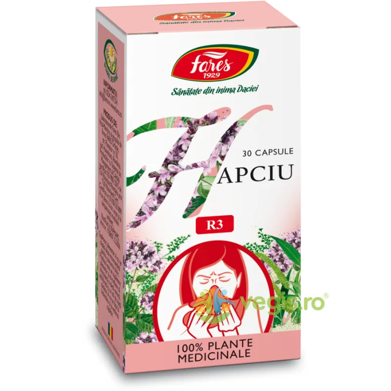 Hapciu Raceala si Gripa (R3) 30cps FARES — preț și oferte
