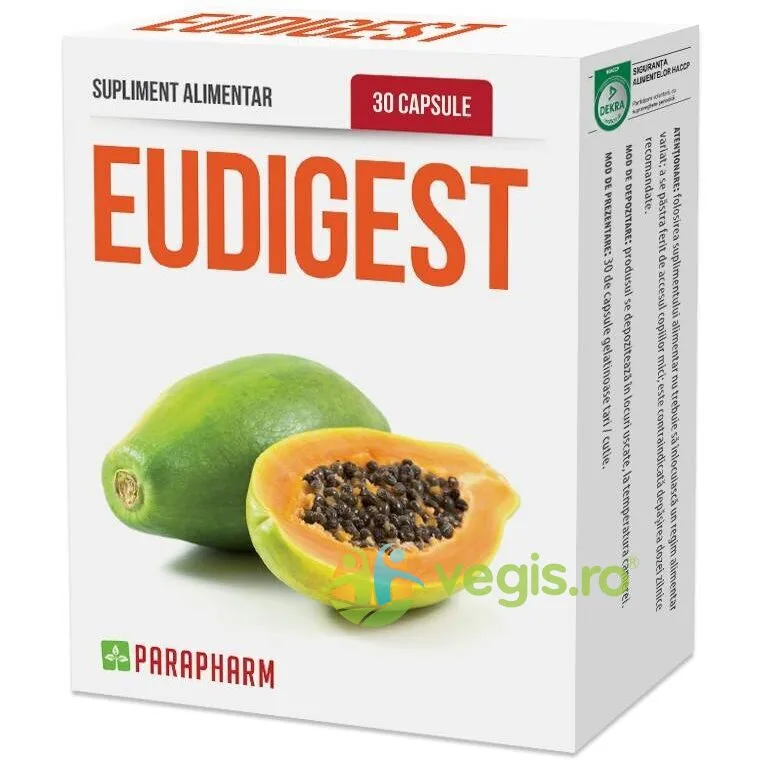 Eudigest 30cps Quantum Parapharm — preț și oferte