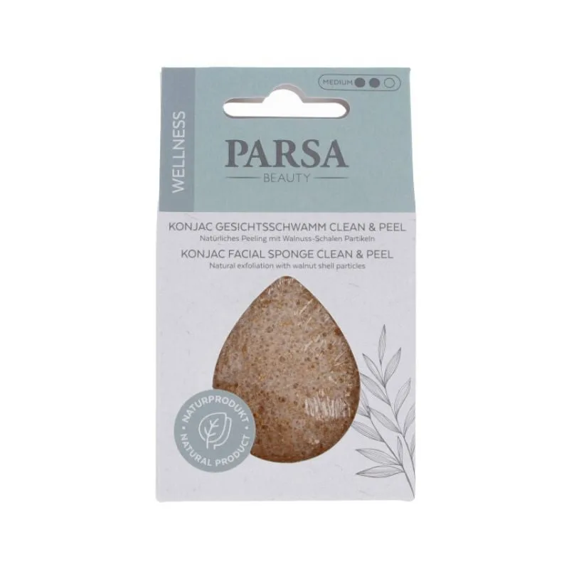 Burete fata Konjac curatare si exfoliere, 1 bucata, Parsa — preț și oferte